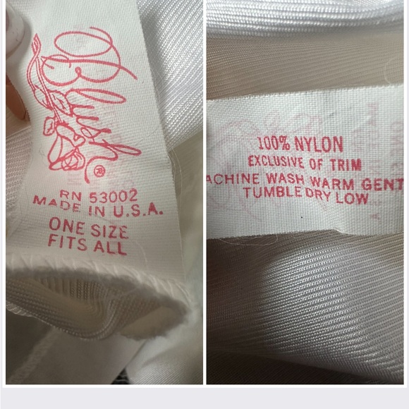 Vintage White Satin and Lace Teddy and Robe Set - Picture 6 of 10